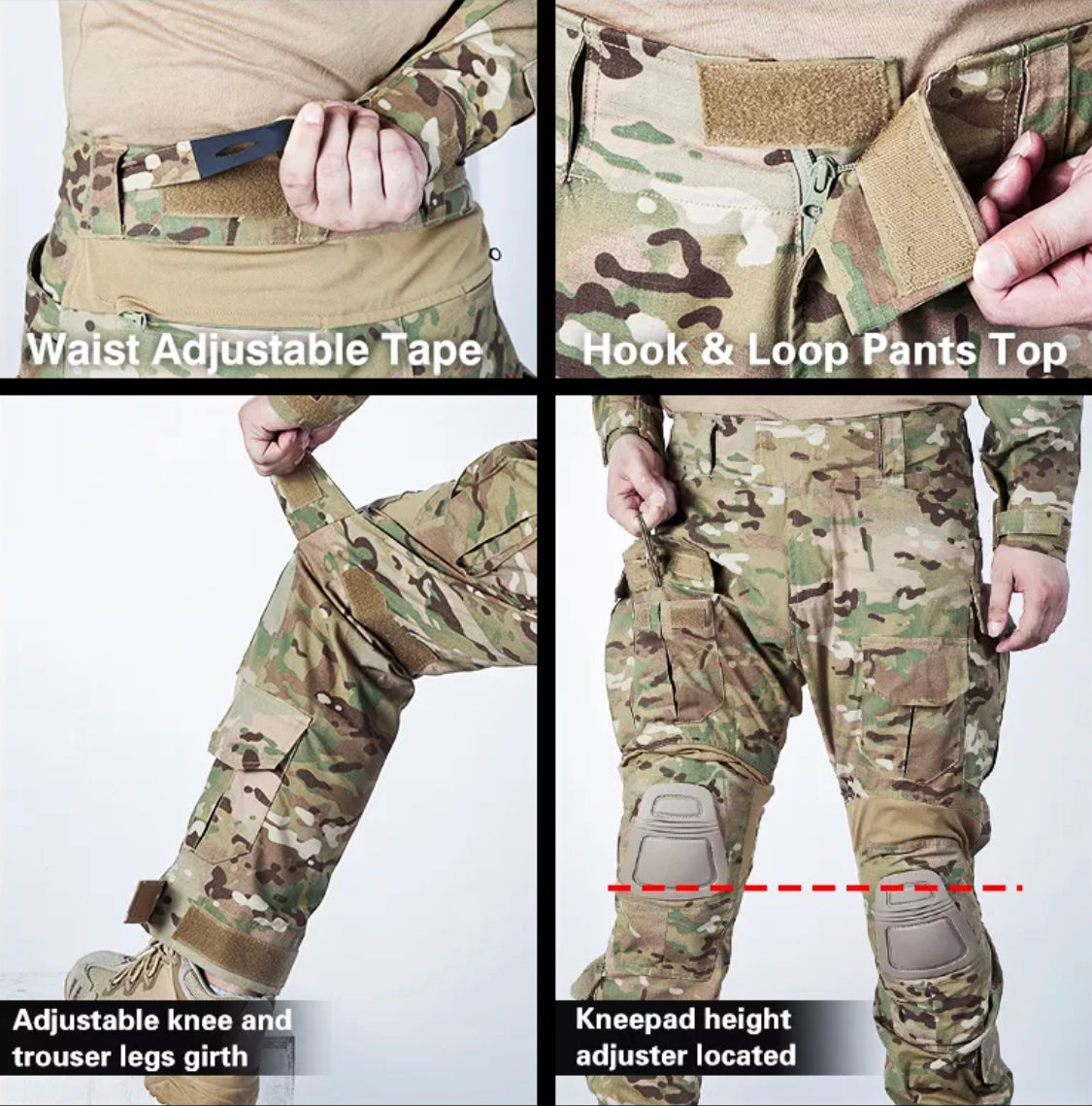 Elite G3 Suit Shirt & Pants Knee Pads